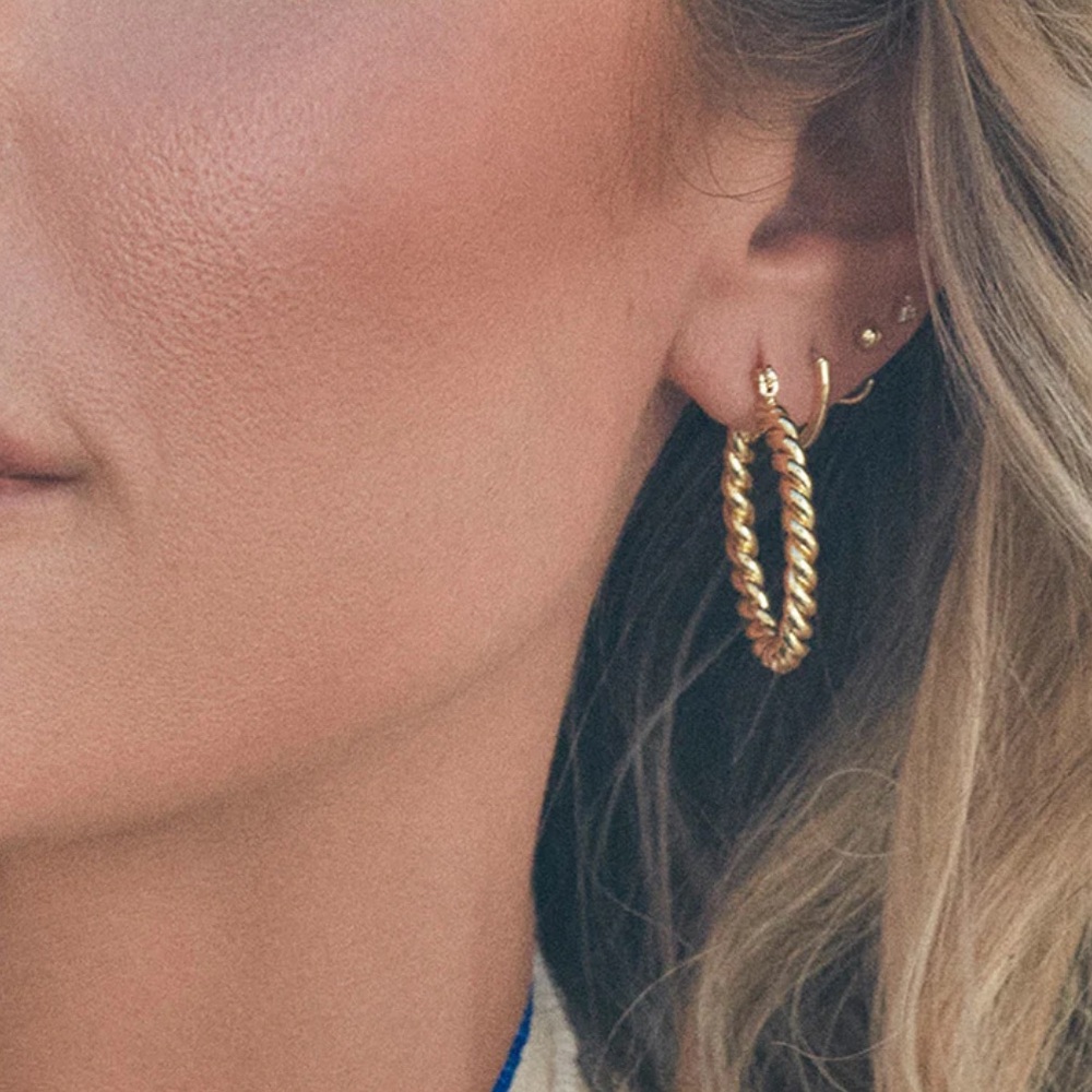 Uncommon James Rope Twist Earrings